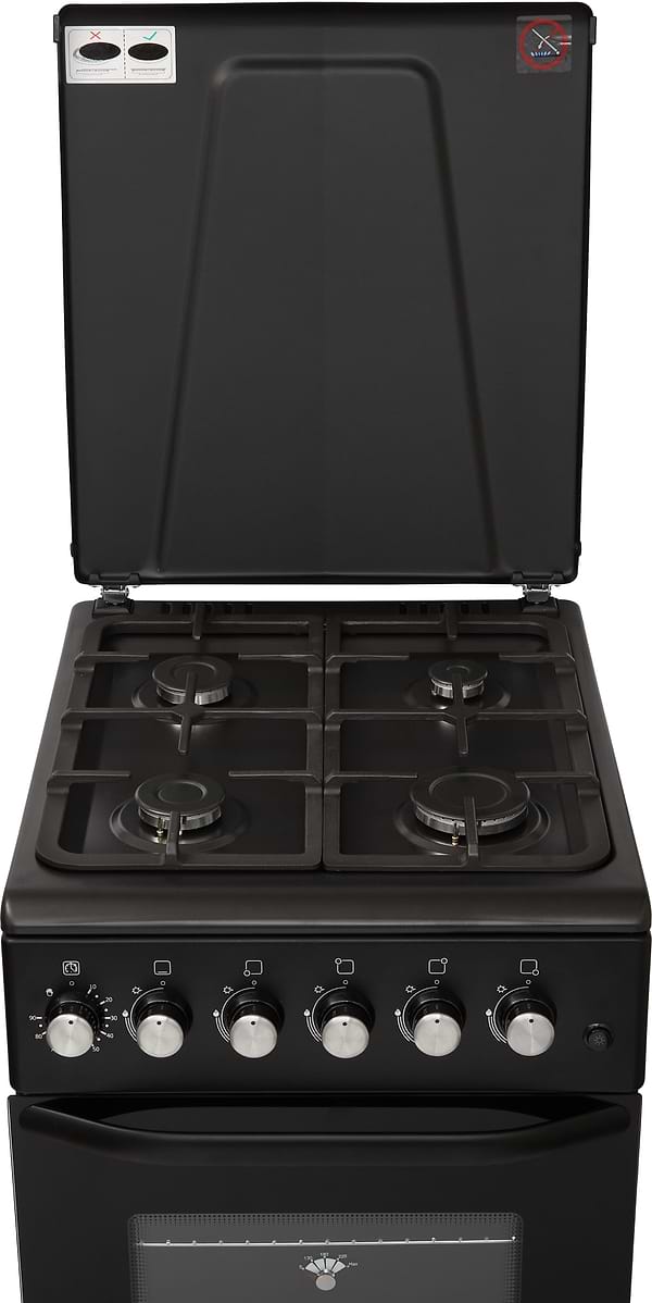 Фото - Плита газовая ELEYUS CAST 5001 CF BL