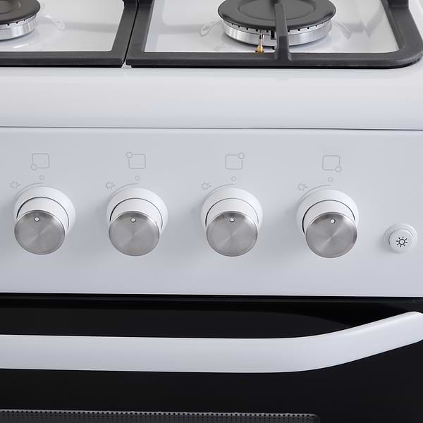 Фото - Плита газова ELEYUS Cast 5001 CF WH