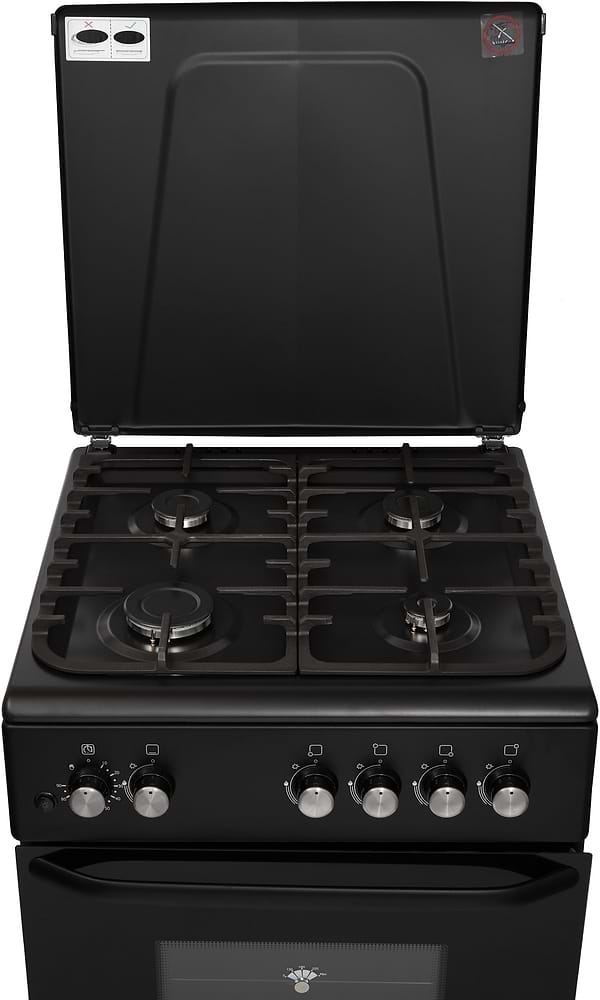 Фото - Плита газовая ELEYUS CAST 6001 CF BL