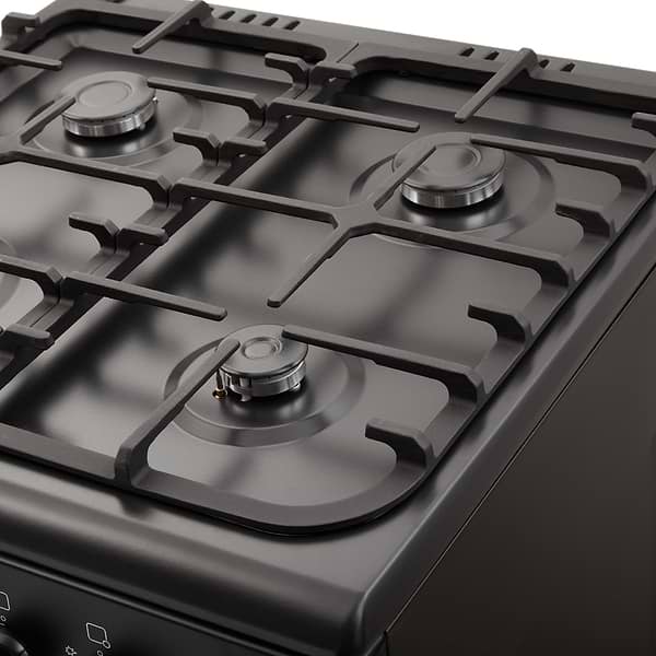 Фото - Плита газовая ELEYUS CAST 6001 CF BL