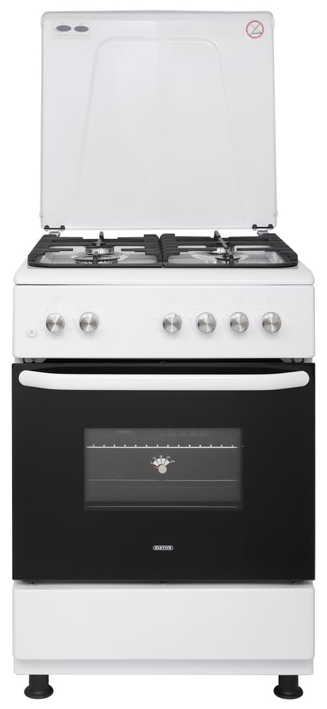 Фото - Плита газовая ELEYUS Cast 6001 CF WH