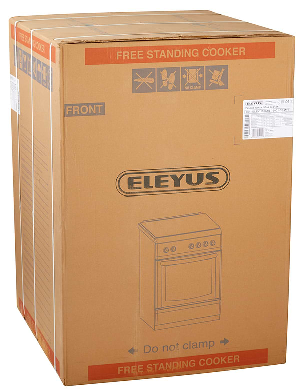 Фото - Плита газова ELEYUS Cast 6001 CF BR