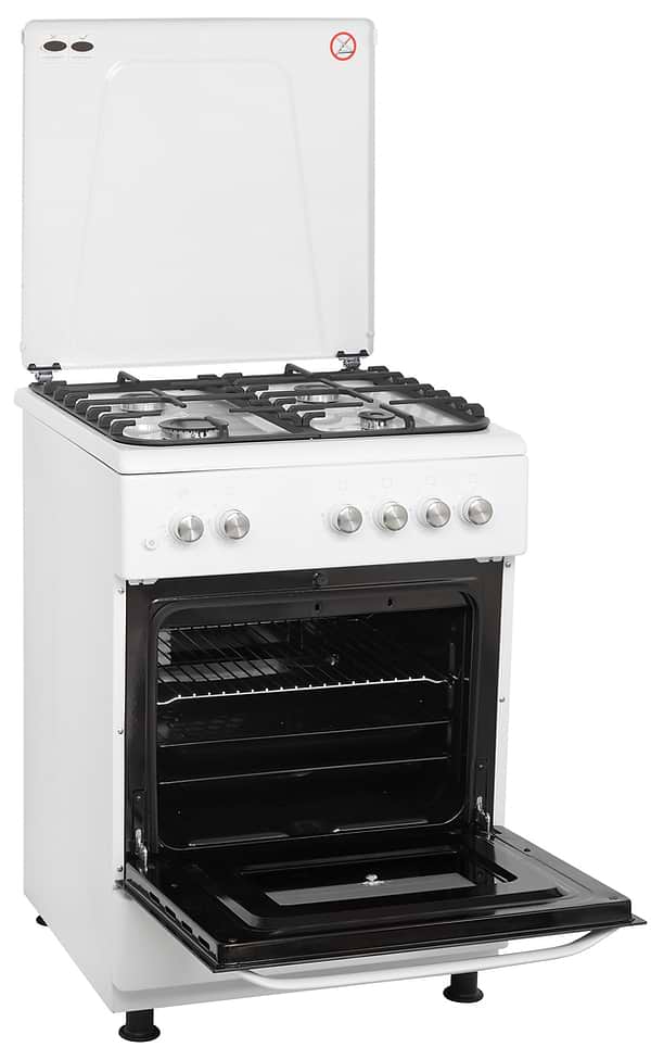 Фото - Плита газовая ELEYUS Cast 6001 CF WH