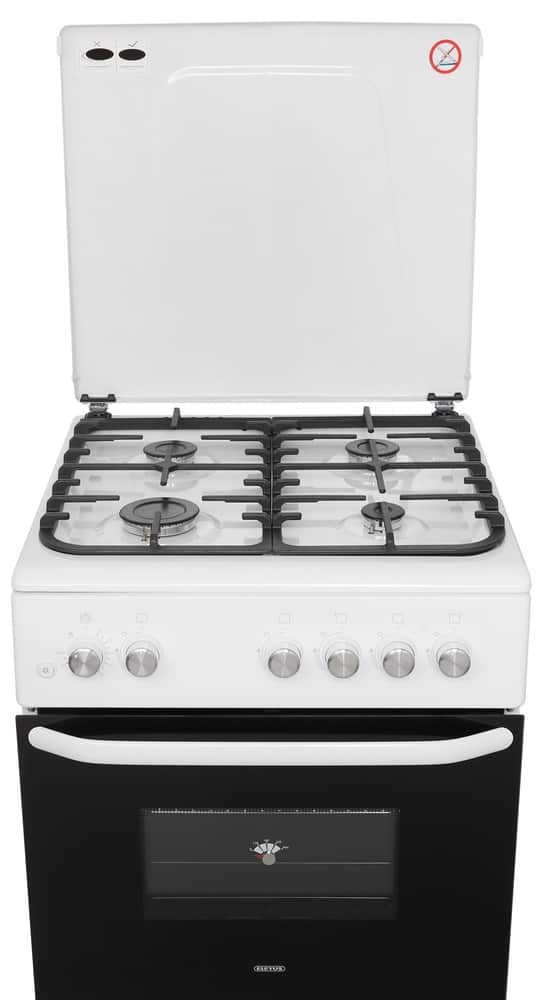 Фото - Плита газовая ELEYUS Cast 6001 CF WH