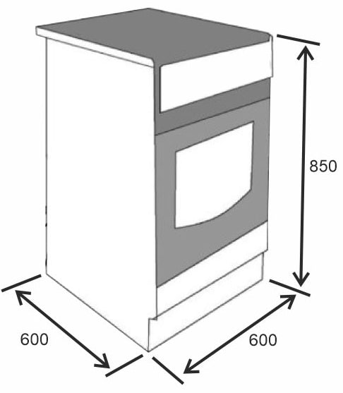 Фото - Плита газовая ELEYUS Cast 6001 CF WH