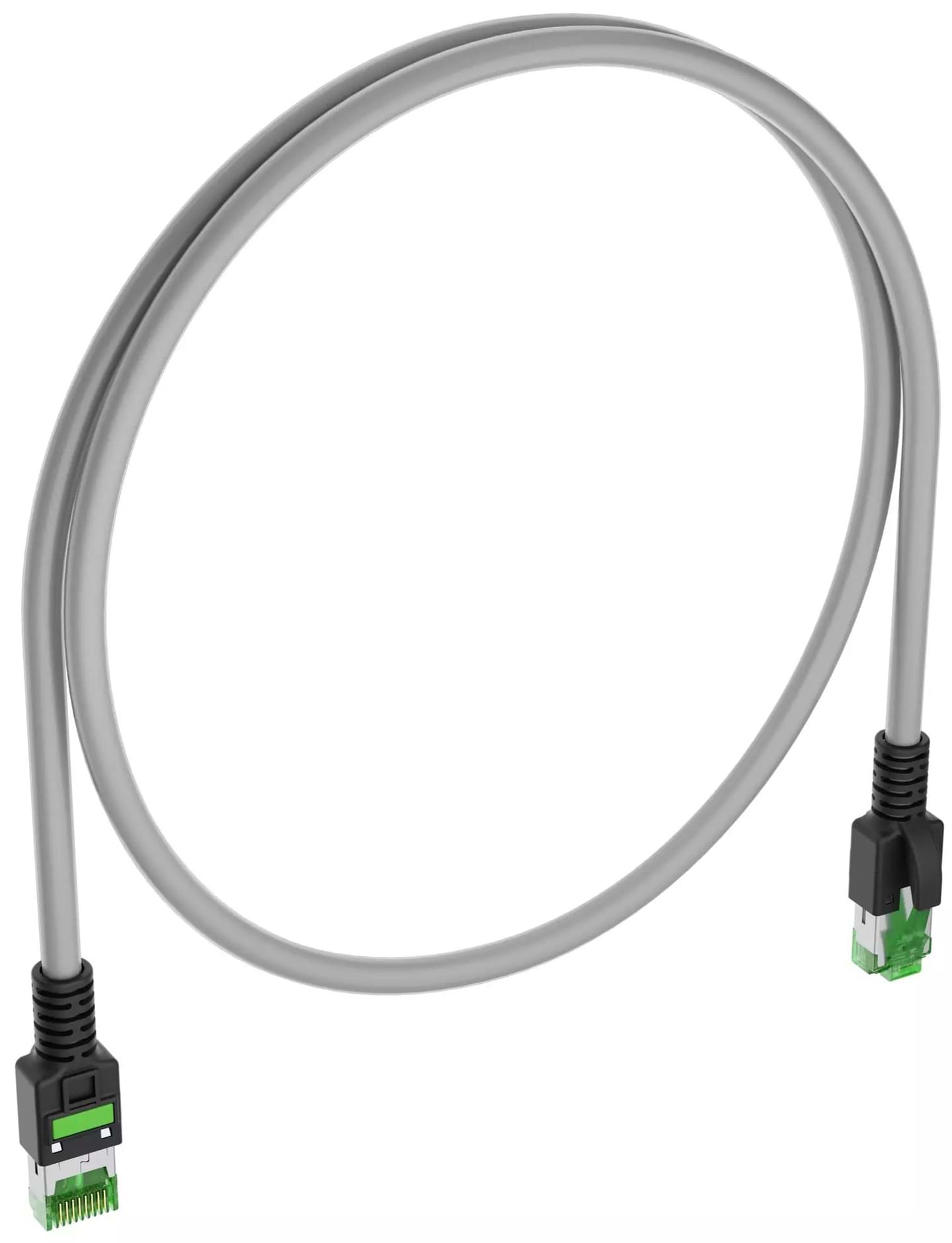 Кабель патч-корд Fibrain Cat.5e FTP 2 м Grey (PC7402)