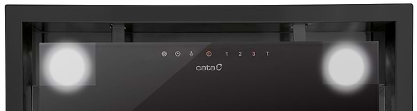 Фото - Вытяжка встраиваемая Cata GC DUAL 45 BK