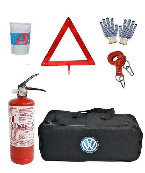 Фото - Набор для авто Poputchik Базовый Volkswagen Черная (01-143-IS)