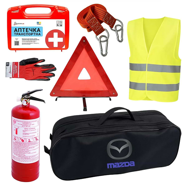 Фото - Набір для авто Poputchik Mazda кросовер/мінівен чорна (01-003-К)