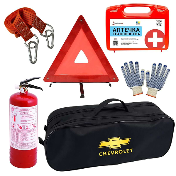 Фото - Набор для авто Poputchik Chevrolet легковой черная 2 отдела (01-037-Л)