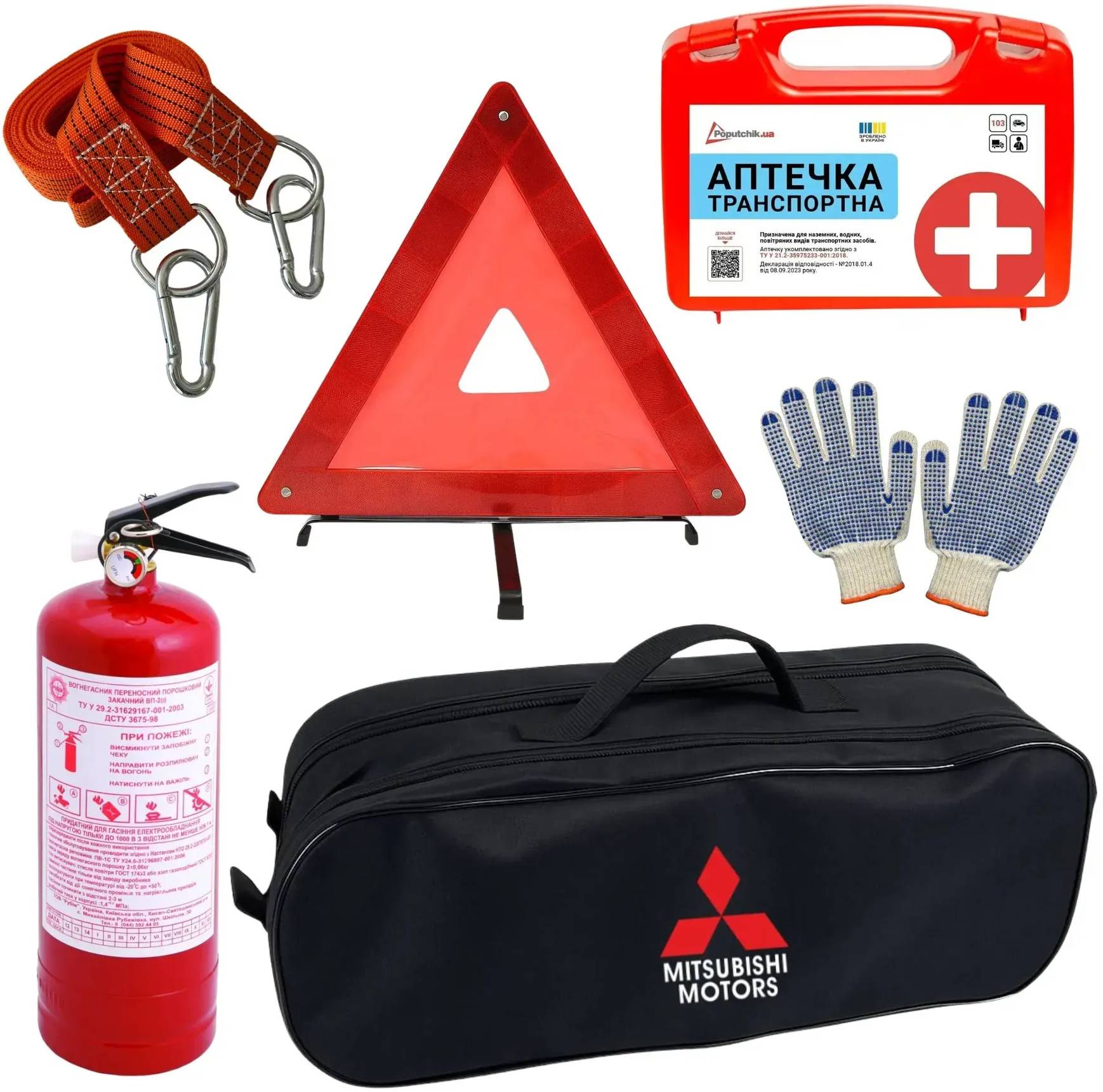 Набір для авто Poputchik Mitsubishi легковий (01-069-Л)