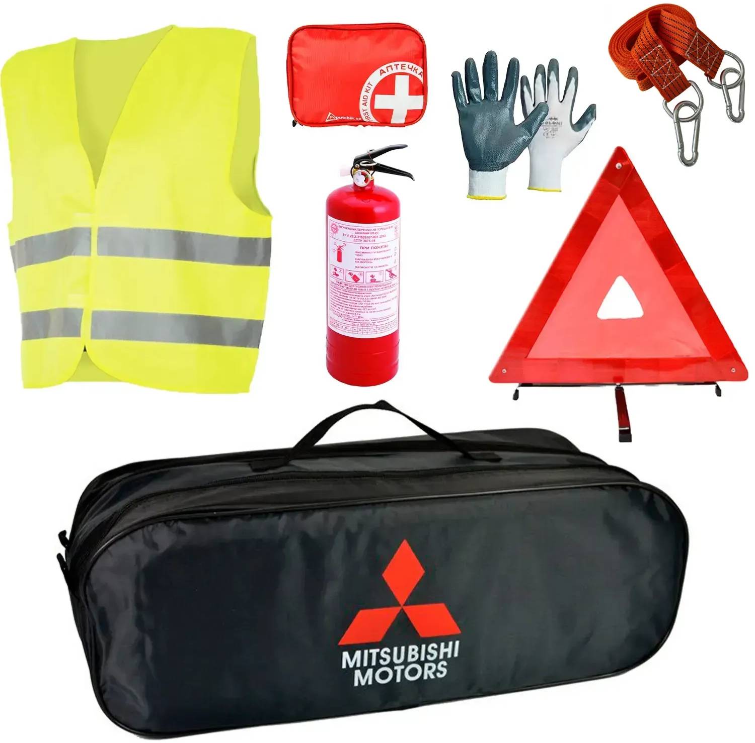 Набір для авто Poputchik Mitsubishi джип чорна (01-070-Д)
