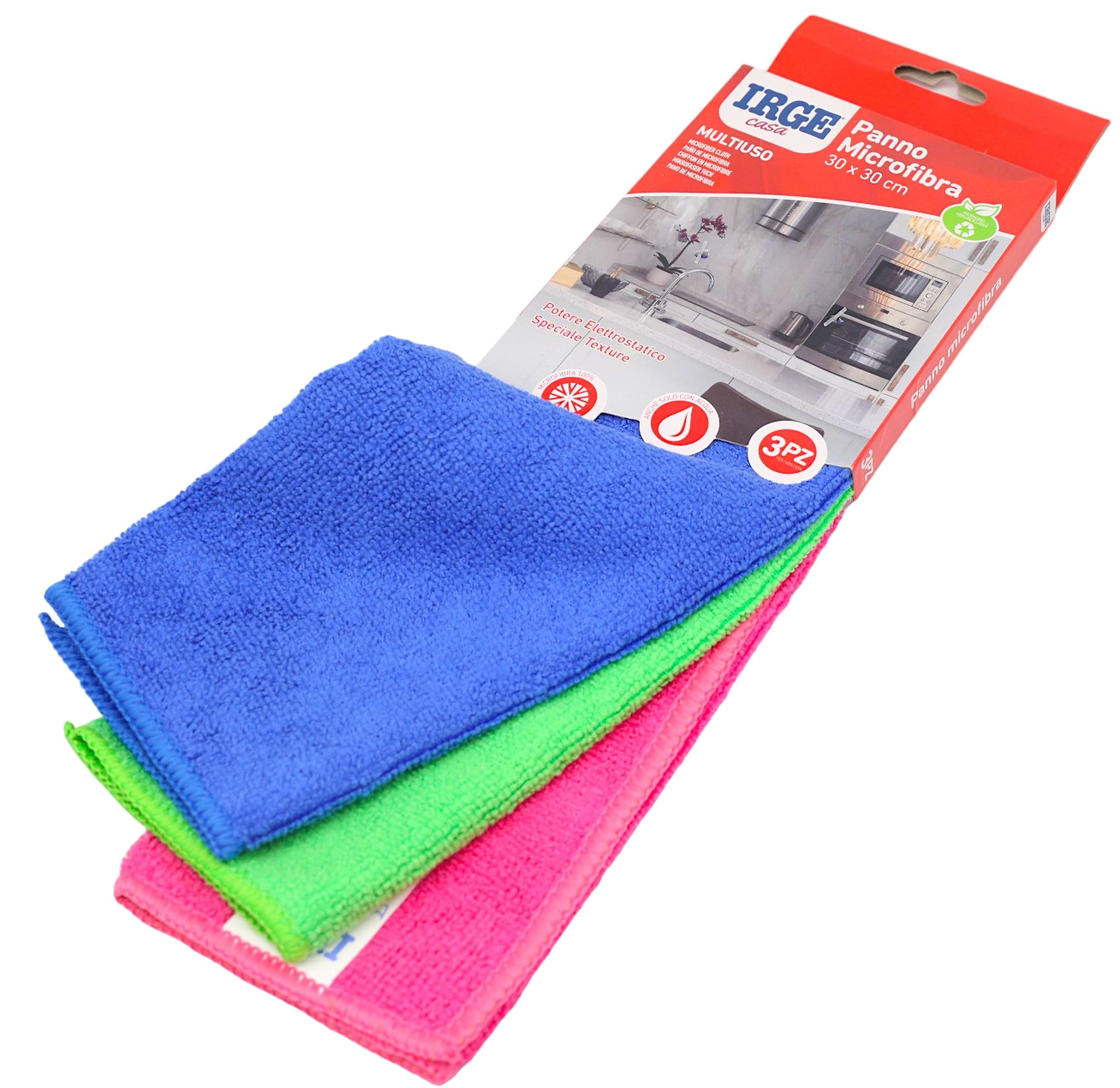 Серветка побутова IRGE 30х30 см 3 шт. (PAN3315A)