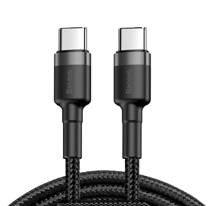 Купити Кабель синхронізації даних Baseus Cafule Type-C PD2.0 60W Flash Charging Data Line 20V 3A 2 m Grey/Black (CATKLF-HG1) - Фото 1 Кабель синхронізації даних Baseus Cafule Type-C PD2.0 60W Flash Charging Data Line 20V 3A 2 m Grey/Black (CATKLF-HG1) - Фото 1