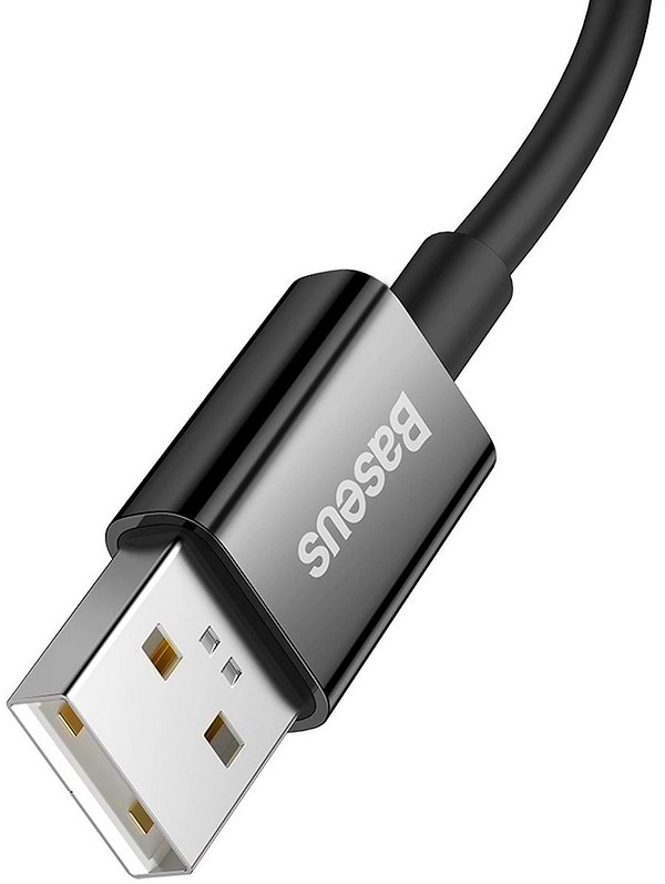 Фото - Кабель синхронизации данных Baseus Superior Series Fast Charging Data Cable USB to Type-C 65W SUPERVOOC 2 m Black (CAYS001001)