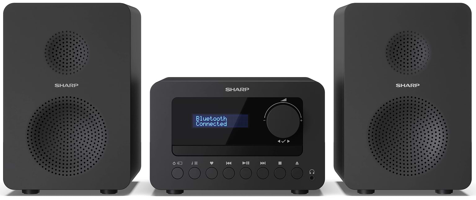 Мікро-система Sharp Micro Sound System Black (XL-B514(BK)) - Фото 1