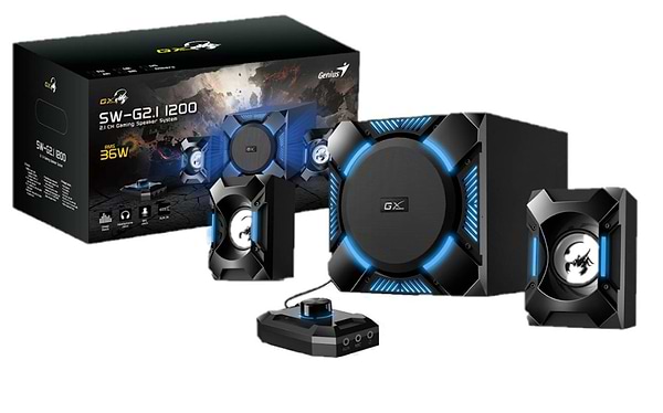 Фото - Комп'ютерна акустика 2.1 Genius SW-G2.1 1200 (31730044400)