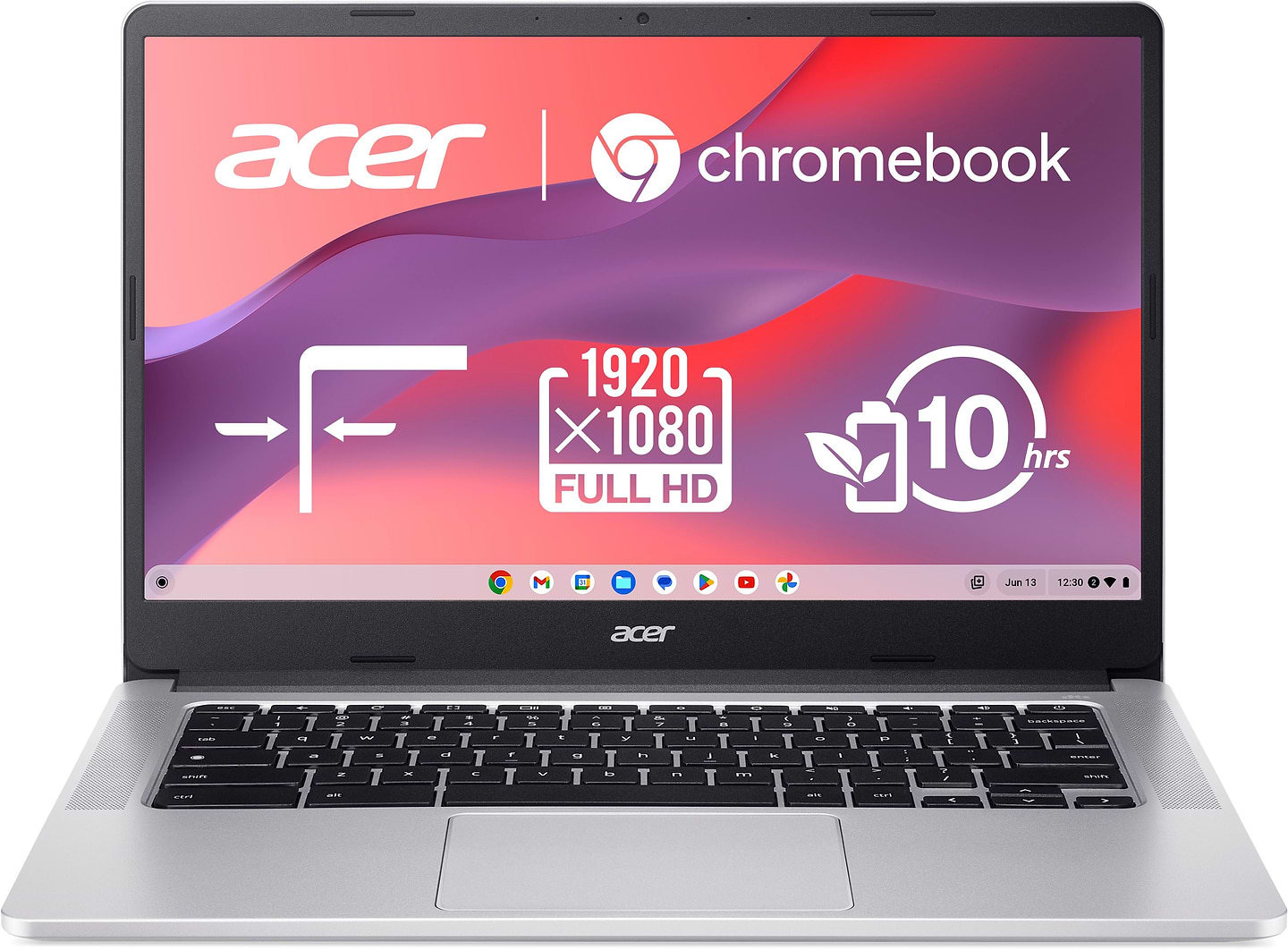 Ноутбук Acer Chromebook CB314-3H (NX.KB4EU.002) Silver - Фото 1