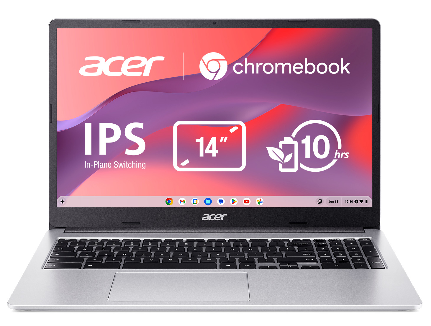 Ноутбук Acer Chromebook CB314-4H (NX.KNBEU.001) Silver - Фото 1