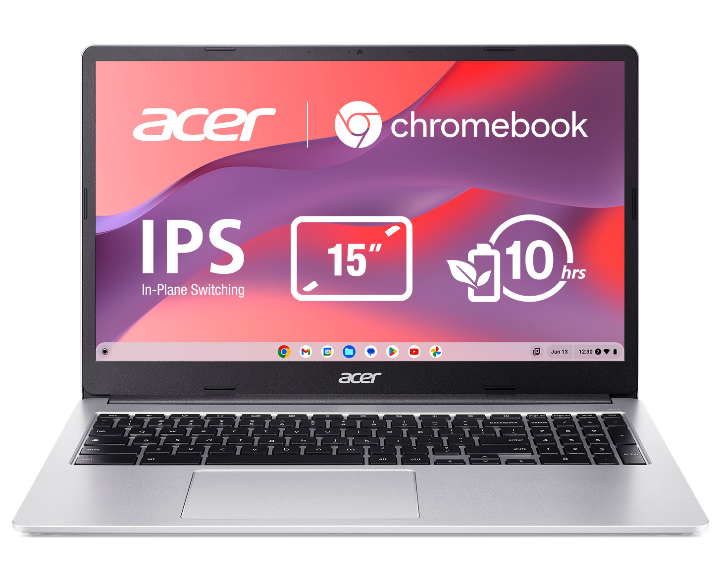 Ноутбук Acer Chromebook CB315-4H (NX.KB9EU.001) Silver - Фото 1