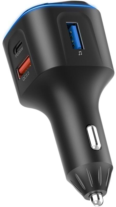 Фото - FM модулятор Gelius Tune GP-FMT051 (PD/QC) 36 Watt Black (98753)