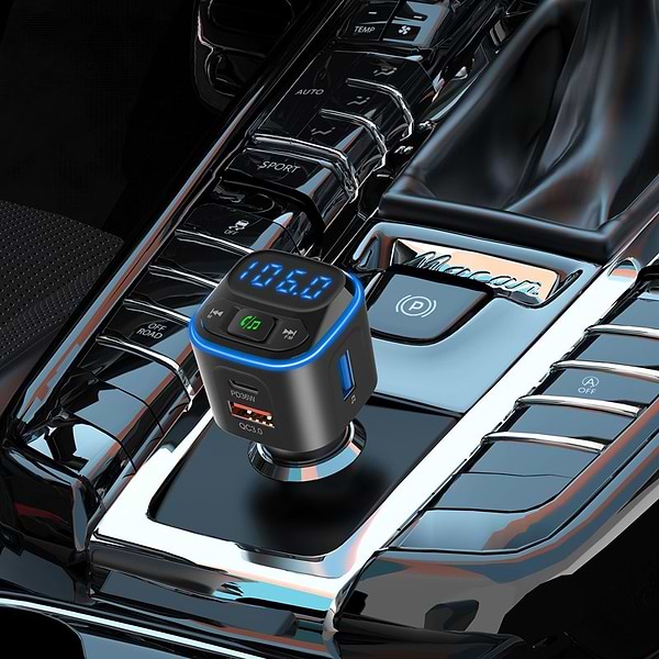 Фото - FM модулятор Gelius Tune GP-FMT051 (PD/QC) 36 Watt Black (98753)