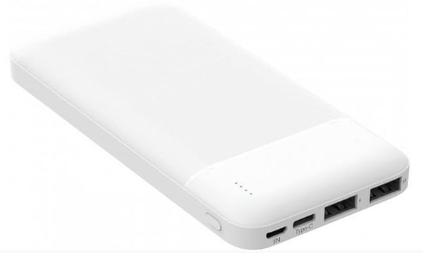 Фото - Батарея мобільна Platinet 10000 mAh White (PMPB10W705W)