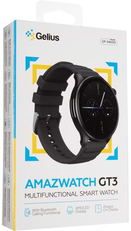 Фото - Уцінка - Смарт-годинник Gelius Amazwatch GT3 GP-SW010 Incredible series Gun