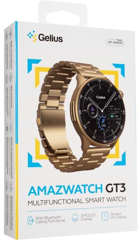 Фото - Смарт-часы Gelius Amazwatch GT3 GP-SW010 Incredible series Bronze Gold