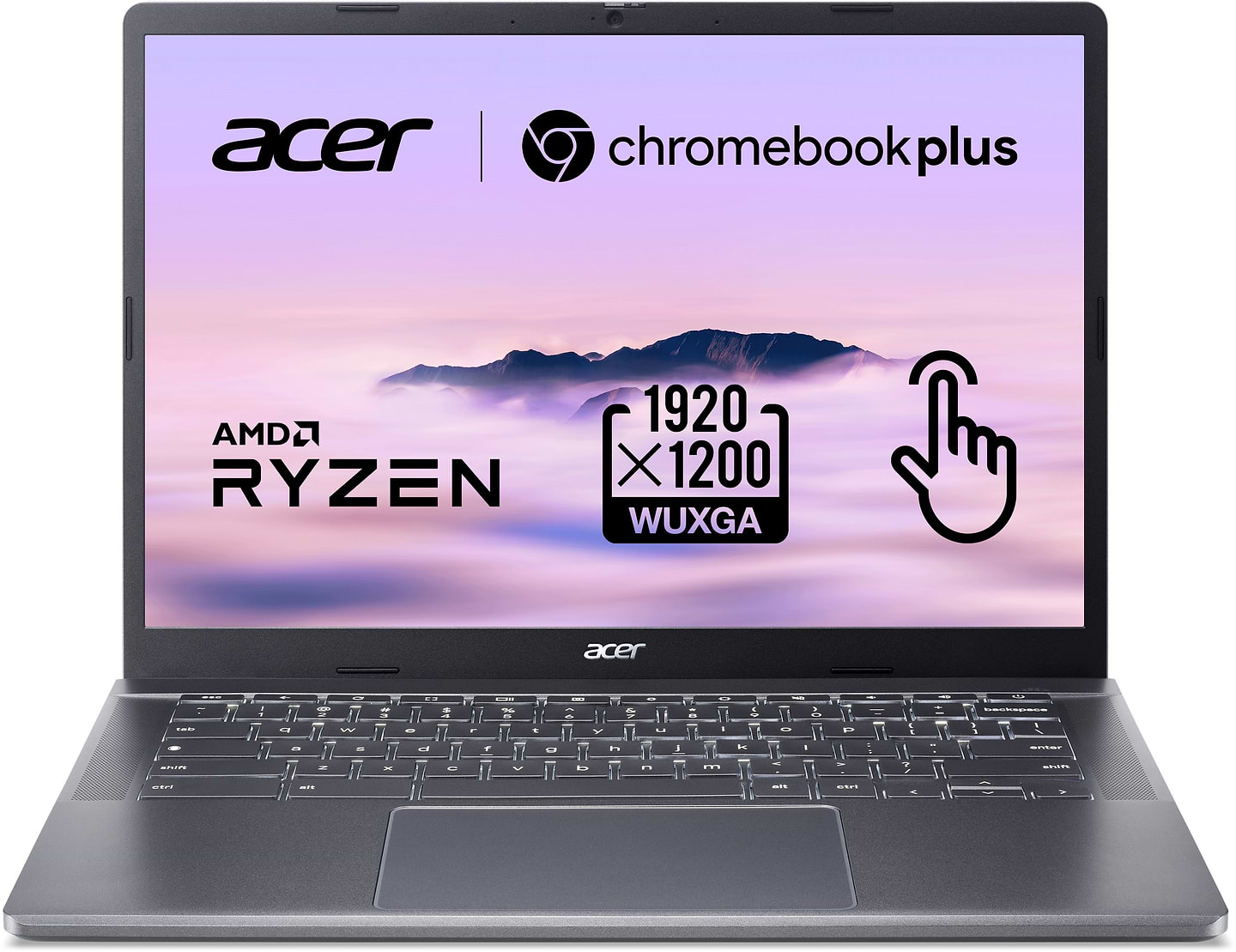 Ноутбук Acer Chromebook Plus CB514-3HT (NX.KP9EU.002) Silver - Фото 1