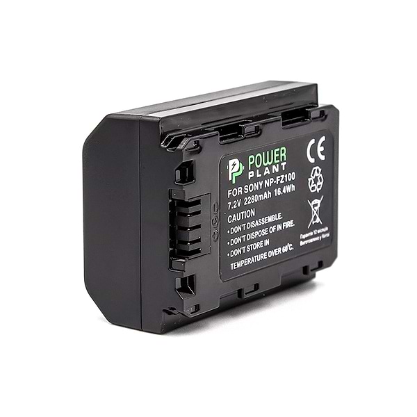 Фото - Акумулятор для фотокамери PowerPlant Sony NP-FZ100 2280mAh (CB970117)