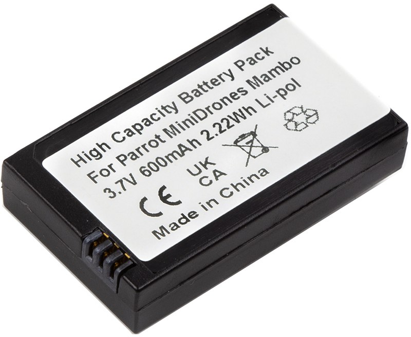 Фото - Акумулятор для квадрокоптера PowerPlant Parrot MiniDrones Mambo 600mAh (CB970636)