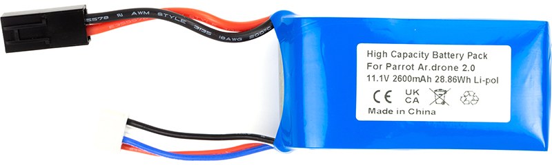 Акумулятор для квадрокоптера PowerPlant Parrot Ar.drone 2.0 2600mAh (CB970711)
