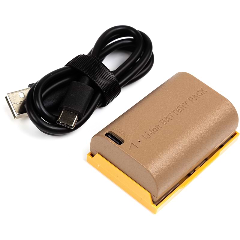 Аккумулятор для фотокамеры PowerPlant Canon TLP-E6NH 2250mAh с кабелем Type-C (CB970889)