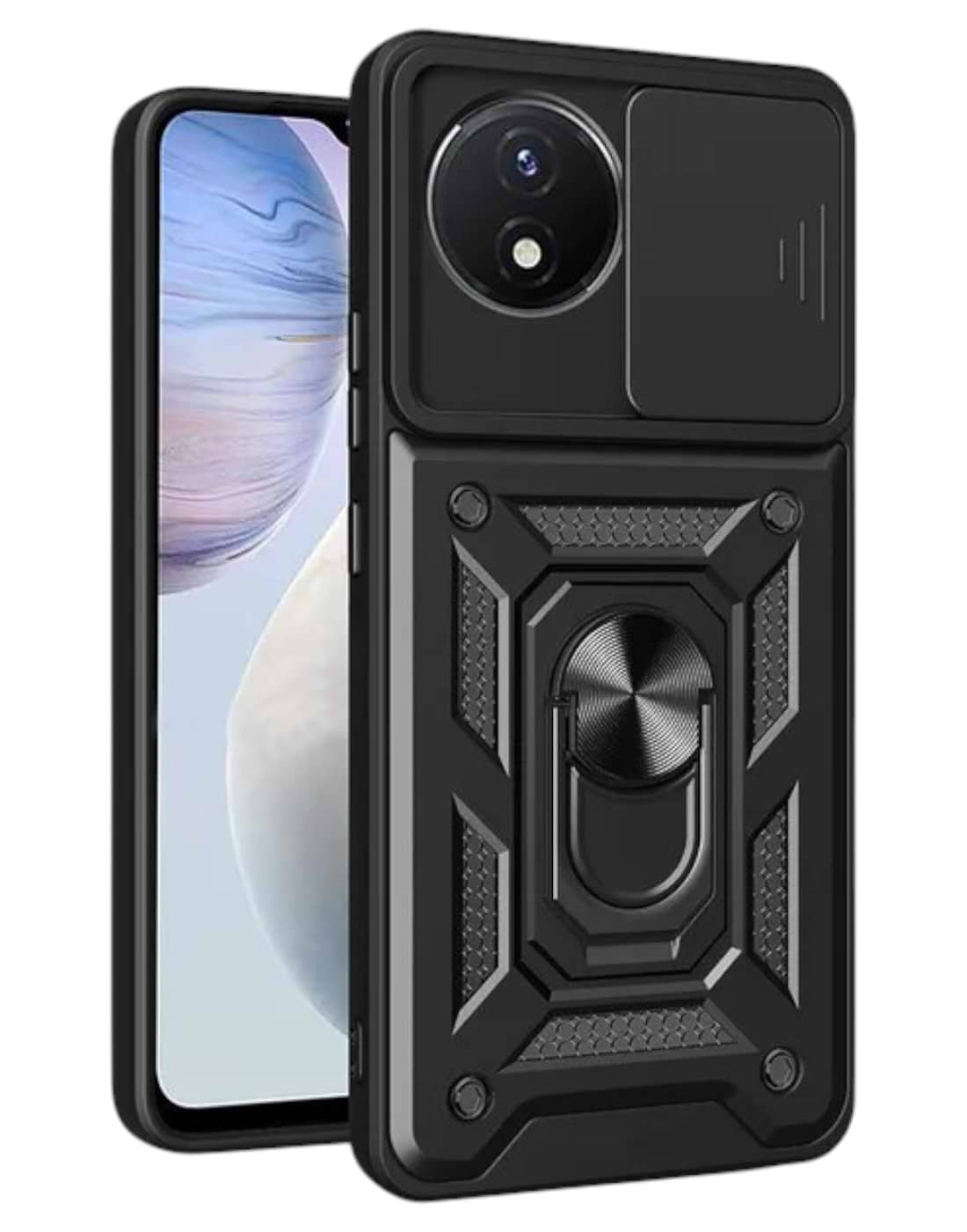 Чехол для смартфона BeCover Military for Vivo Y02/Y02A Black (710026) - Фото 1