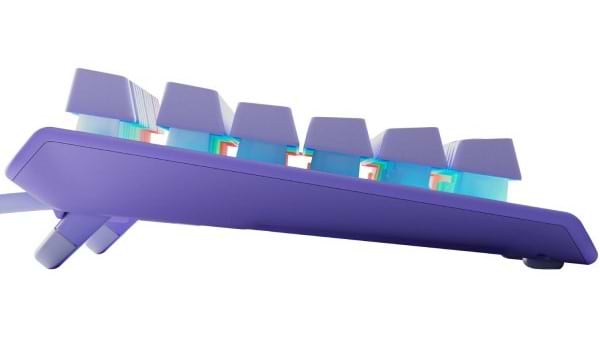 Фото - Клавиатура проводная игровая SteelSeries Apex 3 TKL UA Lavender (64940)