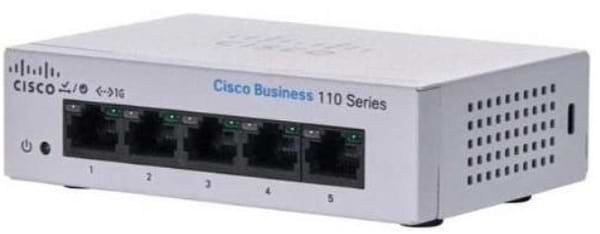 Фото - Коммутатор локальной сети (Switch) Cisco CBS110-5T-D-EU