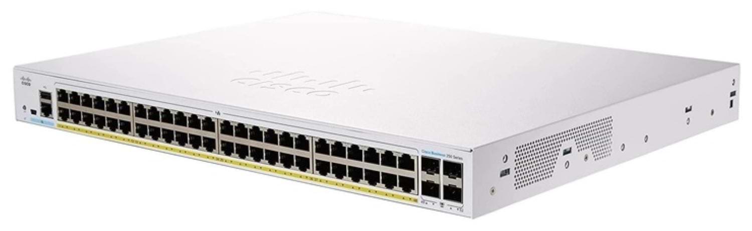Коммутатор локальної мережі (Switch) Cisco CBS220-48P-4G-EU