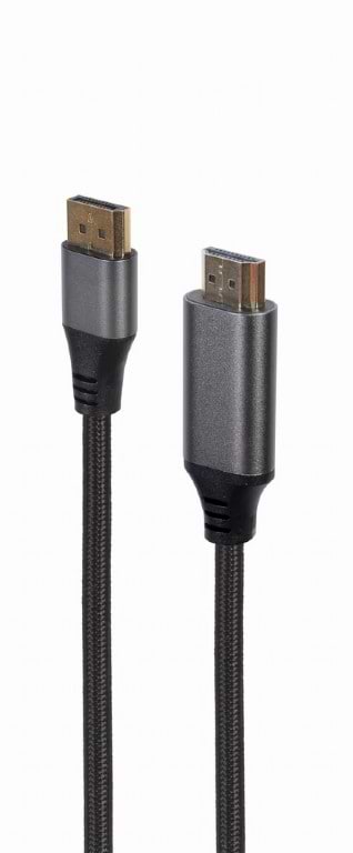 Кабель Cablexpert DisplayPort - HDMI 1.8m (CC-DP-HDMI-4K-6)