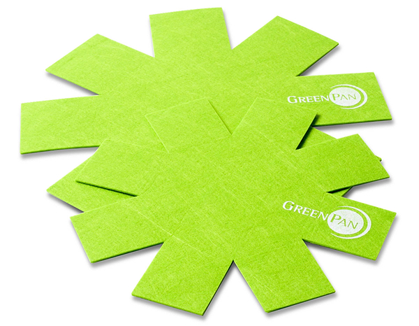 Фото - Набір захисних вкладишів для зберігання посуду Green Pan 2 шт. 27+34 см салатовий (CC000749-001)