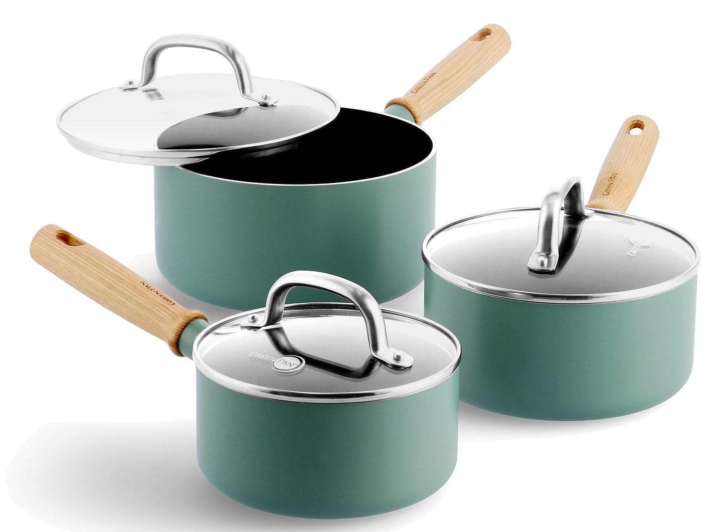 Набор ковшей Green Pan Mayflower 1,5/2/3,1 л (CC001595-001)