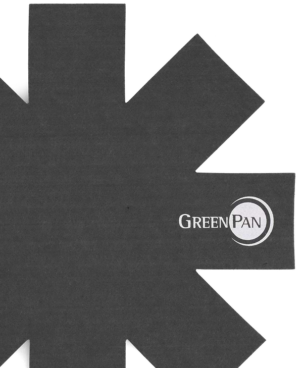 Фото - Набір захисних вкладишів для зберігання посуду Green Pan 3 шт. чорний (CC002582-001)