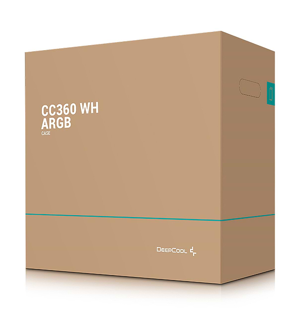 Фото - Корпус Deepcool CC360 WH ARGB (R-CC360-WHAPM3-G-1) без БП