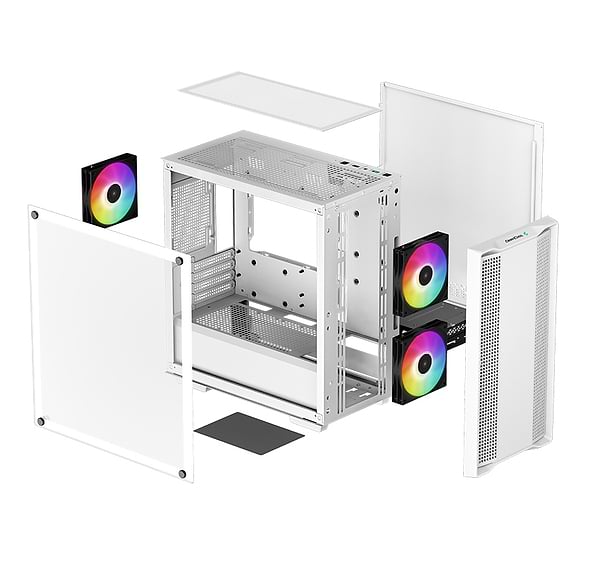 Фото - Корпус Deepcool CC360 WH ARGB (R-CC360-WHAPM3-G-1) без БП