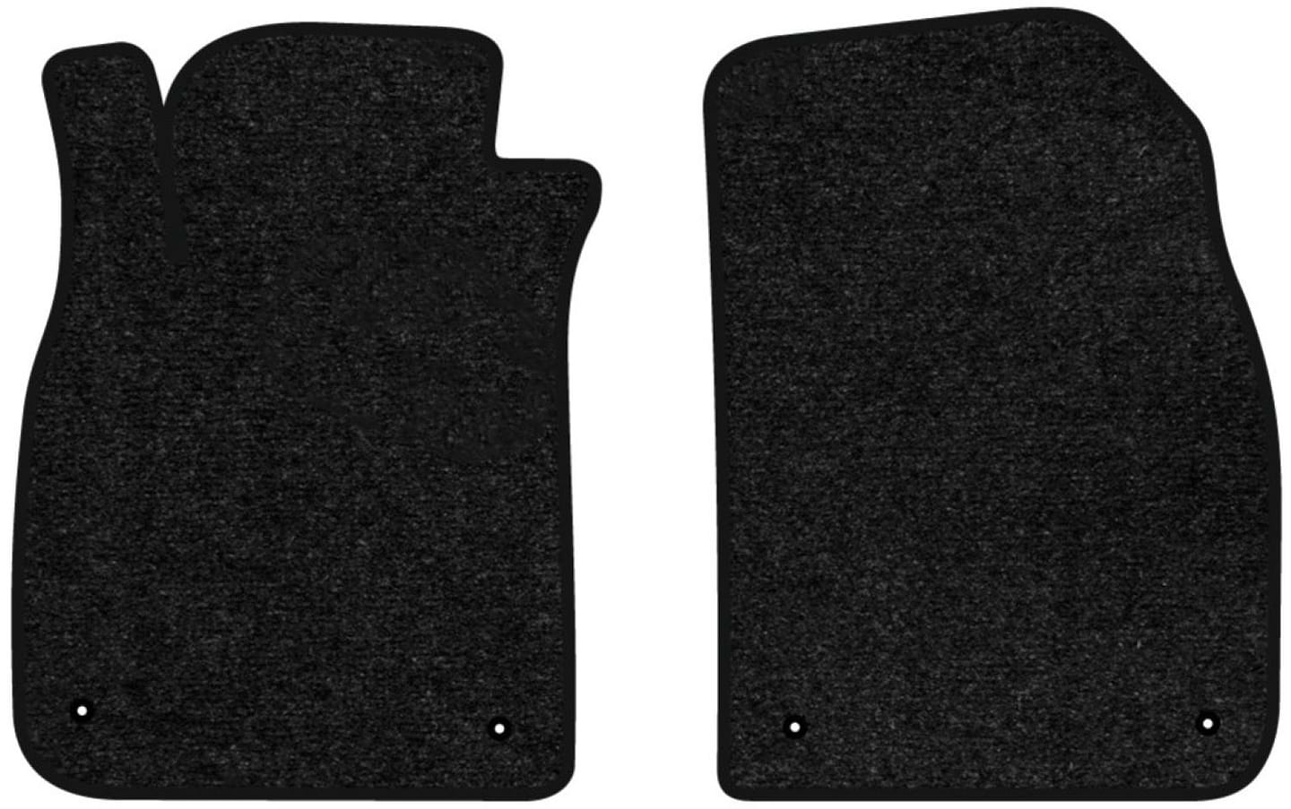 Коврики ворсовые в салон авто EVAtech Standard для Cadillac BLS 2006-2009 1 поколение Sedan EU черный кант CC43615A2LA4VEB