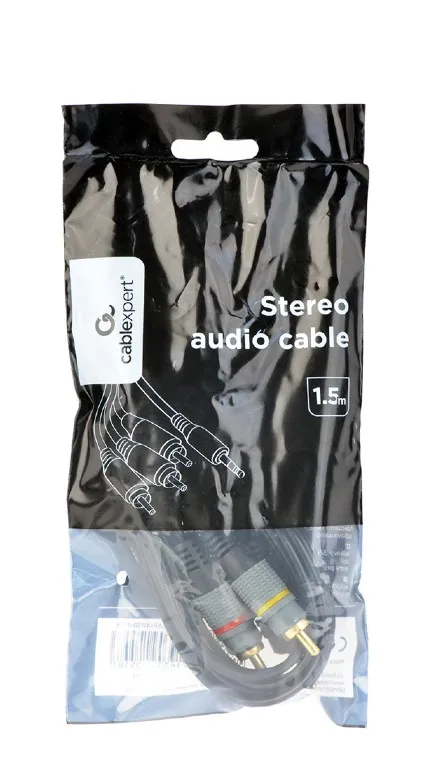 Фото - Кабель 3.5 мм - RCA Cablexpert 3.5 Jack (4pin)-3RCA 1.5m (CCAP-4P3R-1.5M)