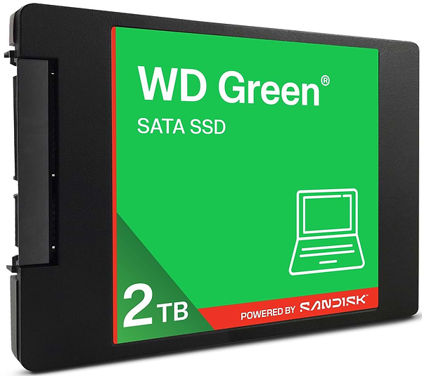 Фото - SSD-накопитель внутренний SanDisk SSD SATA 2.5" 2TB 545MB/S GRN (WDS200T5G0A-00CPT0)