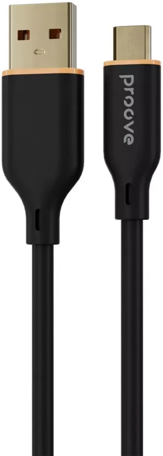Кабель Proove GridLine USB to Lightning 2.4A 1m Black (CCGL12001101)