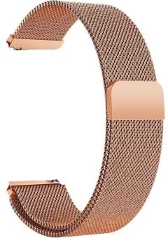 Фото - Ремешок для смарт-часов BeCover Milanese Style for LG Watch Sport W280A (20mm) Rose Gold (707700)