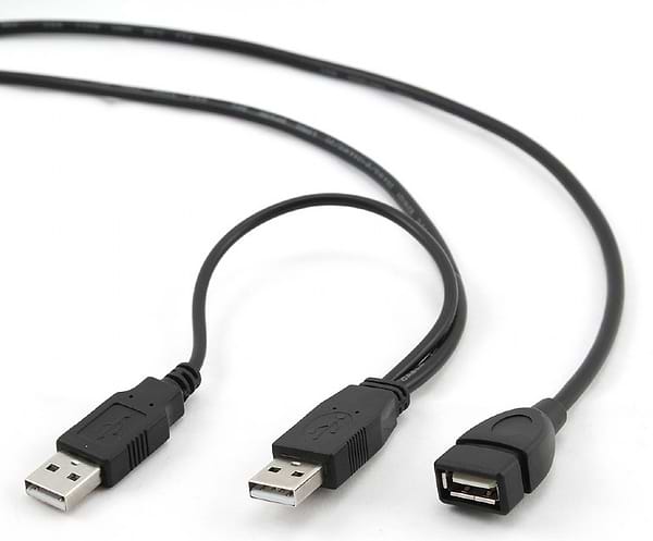 Фото - Кабель USB type A - USB type A Cablexpert USB type A - USB type A 0.9 м (CCP-USB22-AMAF-3)